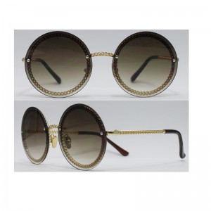 Unisex Metal Sunglasses with Metal Frame, UV 400 Protection Lens, OEM Orders are Welcome